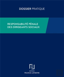 Bertrand.pt - Responsabilite Penale Des Dirigeants Sociaux