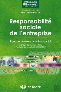 Bertrand.pt - Responsabilité Sociale De L'Entreprise ; Pour Un Nouveau Contrat Social