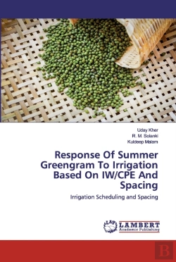Bertrand.pt - Response Of Summer Greengram To Irrigation Based On Iw/Cpe And Spacing