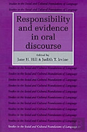 Responsibility And Evidence In Oral Discourse
