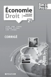Ressources + Economie Droit 1re Terminale Bac Pro Corrige