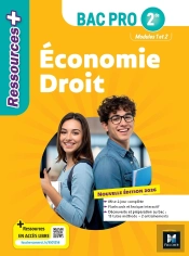 Ressources + : Économie-Droit ; 2de Bac Pro ; Livre Élève (Édition 2026)