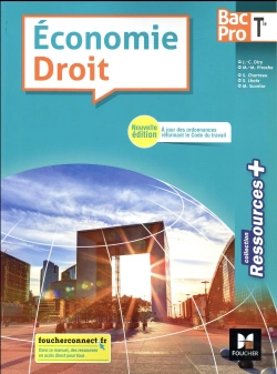 Bertrand.pt - Ressources + ; Économie-Droit ; Terminale Bac Pro ; Manuel De L'Élève (Édition 2018)
