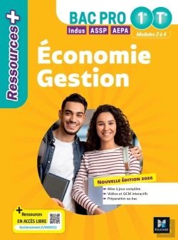 Bertrand.pt - Ressources + : Économie-Gestion ; 1re, Terminale Bac Pro ; Livre Élève (Édition 2026)