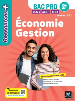 Bertrand.pt - Ressources + : Économie-Gestion ; 2de Bac Pro ; Livre Élève (Édition 2026)