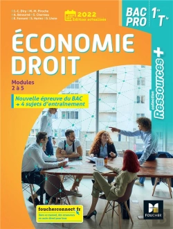 Bertrand.pt - Ressources Plus - Economie-Droit 1re Tle Bac Pro - Ed. 2022 - Livre Eleve