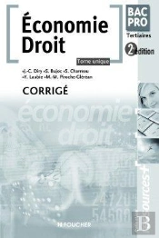 Ressources Plus ; Économie/Droit ; Corrigé