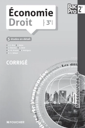 Ressources Plus Economie - Droit Sde Bac Pro 3e Edition Corrige