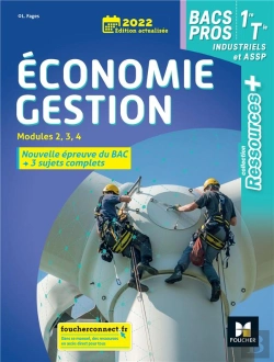 Bertrand.pt - Ressources Plus - Economie-Gestion 1re Tle Bac Pro Indus Et Assp - Ed. 2022 - Livre De L'Eleve