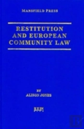 Restitution And European Community Law