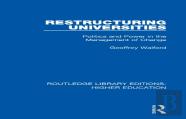 Restructuring Universities