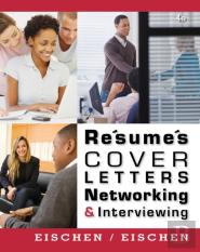 Resumes, Cover Letters, Networking, And Interviewing