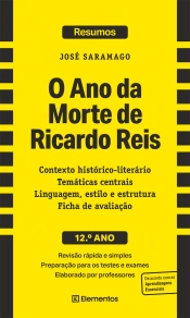 Resumos - O Ano da Morte de Ricardo Reis - José Saramago - 12.º ano