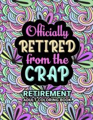 Retirement Adult Coloring Book