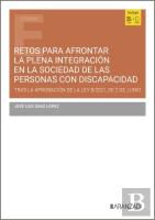 Retos Para Afrontar La Plena Integracion En La Sociedad De L