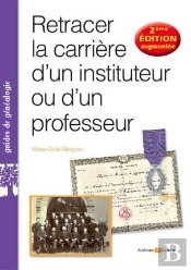 Retracer La Carriere D'Un Instituteur Ou D'Un Professeur
