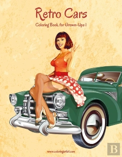 Bertrand.pt - Retro Cars Coloring Book For Grown-Ups 1