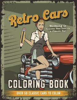 Bertrand.pt - Retro Cars Coloring Book: Nothing Is Awe