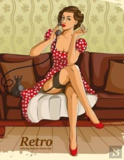 Bertrand.pt - Retro Coloring Book For Grown-Ups 1