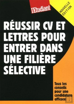 Bertrand.pt - Réussir Cv Et Lettres Pour Entrer Dans Une Filière Sélective