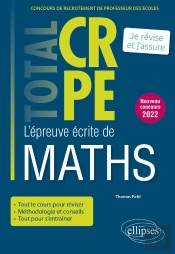 Reussir L Epreuve Ecrite De Mathematiques - Crpe