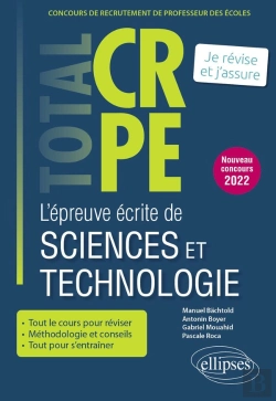 Bertrand.pt - Reussir L Epreuve Ecrite De Sciences Et Technologie - Crpe