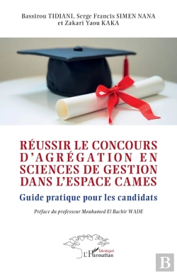 Bertrand.pt - Réussir Le Concours D'Agrégation En Sciences De Gestion Dans L'Espace Cames : Guide Pratique Pour Les Candidats