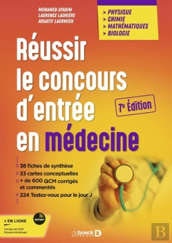 Bertrand.pt - Réussir Le Concours D'Entrée En Médecine : Physique Chimie Mathématiques Biologie - Edition 2025