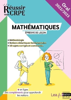 Bertrand.pt - Reussir Le Concours : Epreuve Orale - Lecon Mathematiques - 2022