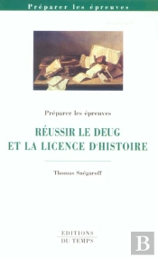 Reussir Le Deug Et La Licence D'Histoire