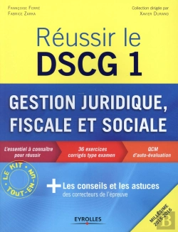 Bertrand.pt - Reussir Le Dscg 1 - Gestion Juridique, Sociale Et Fiscale