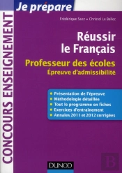 Reussir Le Francais Au Concours De Professeur Des Ecoles