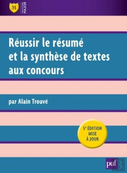 Bertrand.pt - Réussir Le Résumé Et La Synthèse De Textes Aux Concours (5e Édition)