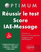 Réussir Le Test Score Iae-Message