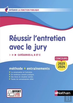 Bertrand.pt - Réussir L'Entretien Avec Le Jury ; Catégories A, B Et C (Édition 2023/2024)