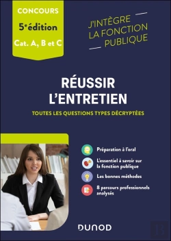 Bertrand.pt - Réussir L'Entretien ; Catégories A, B, C ; Toutes Les Questions Types Décryptées (5e Édition)