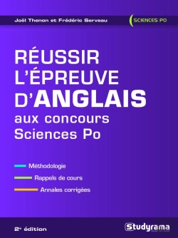 Bertrand.pt - Réussir L'Épreuve D'Anglais Aux Concours Sciences Po ; Méthodologie, Rappels De Cours, Annales Corrigés (2e Édition)