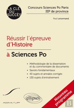 Bertrand.pt - Réussir L'Épreuve D'Histoire À Sciences-Po