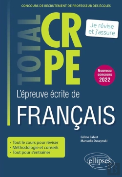 Bertrand.pt - Réussir L'Épreuve Écrite De Français - Crpe - Nouveau Concours 2022