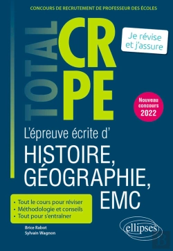 Bertrand.pt - Réussir L'Épreuve Écrite D'Histoire, Géographie, Enseignement Moral Et Civique - Crpe - Nouveau Concours 2022