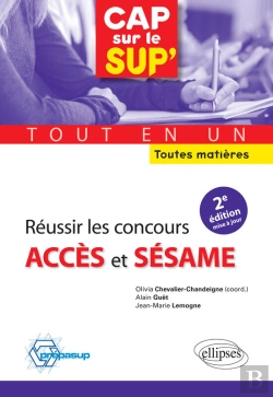 Bertrand.pt - Réussir Les Concours Accès Et Sésame  Tout En Un  Toutes Matières - 2e Édition Mise À Jour