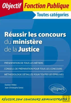 Bertrand.pt - Réussir Les Concours Du Ministère De La Justice ; Catégorie A Et B