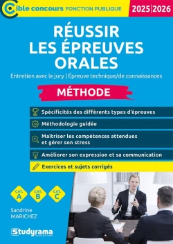 Bertrand.pt - Réussir Les Epreuves Orales : Méthode ; Catégories A, B Et C