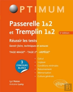 Bertrand.pt - Réussir Les Tests Aux Concours Passerelle 1&2 Et Tremplin 1&2 - 5e Édition