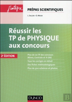 Bertrand.pt - Réussir Les Tp De Physique Aux Concours (2e Édition)