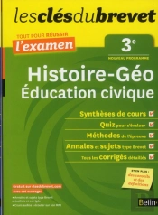Reussir L'Examen ; Histoire-Geographie ; 3eme