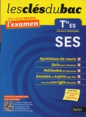 Reussir L'Examen ; Sciences Economiques Et Sociales ; Terminale Es