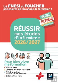 Bertrand.pt - Réussir Mes Études D'Infirmier.E (Édition 2026/2027)