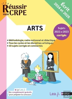 Bertrand.pt - Réussir Mon Crpe : Arts ; Épreuve Écrite D'Application ; Admissibilité (Édition 2024/2025)