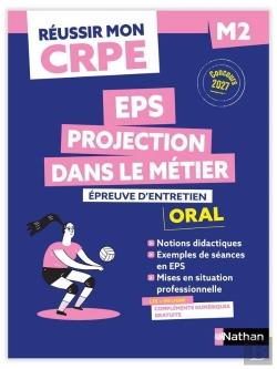 Bertrand.pt - Réussir Mon Crpe : Eps Et Projection Dans Le Métier ; M2 ; Épreuve D'Entretien ; Oral (Édition 2027/2028)